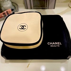 Chanel cosmetic bags never used